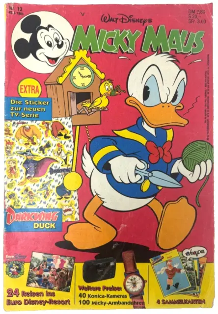 Walt Disneys Micky Maus Heft 13/93 vom 25.03.1993 Ehapa