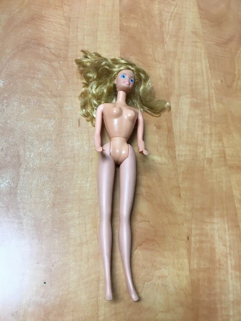 Poupée Barbie Vintage Mattel – Corps 1966, Cheveux Blonds, état D’occasion (voir Description)