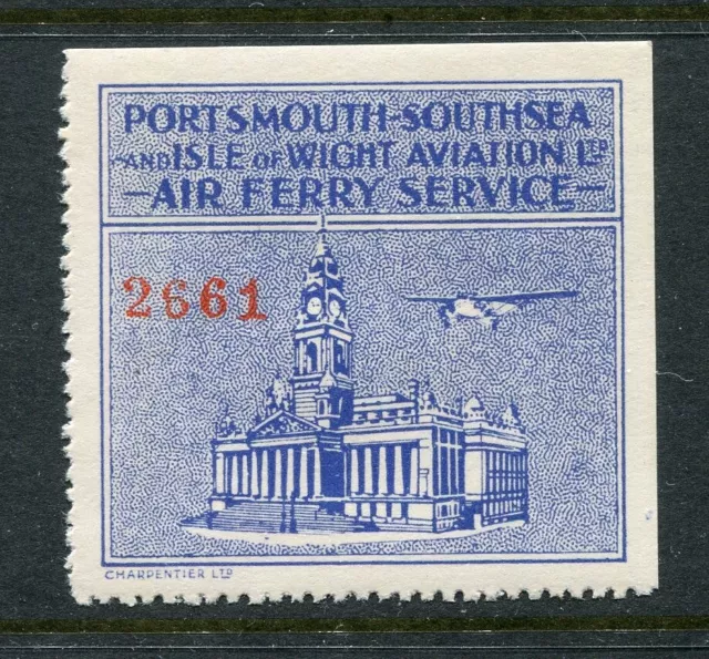 GB Portsmouth Southsea & Isle of Wight Aviation Air Ferry Cinderella  MNH (EQ165