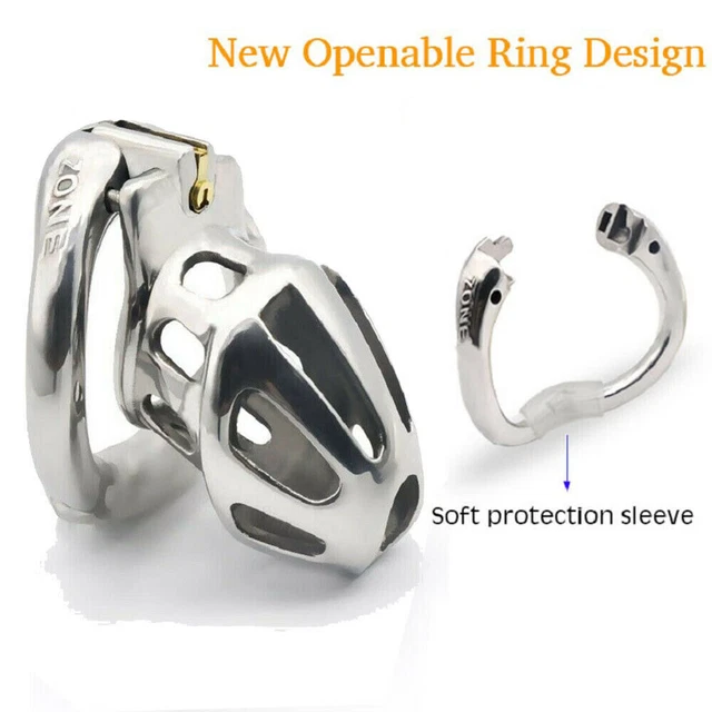 Cage De Chasteté Réglable Pour Homme Avec Cadenas - Accessoire SM Neuf