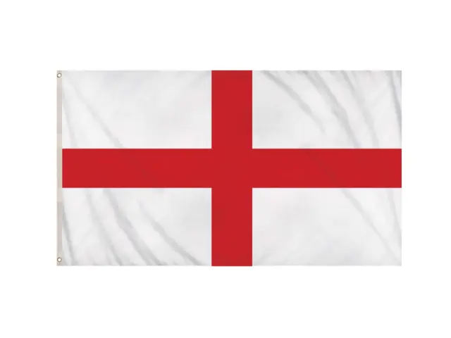 St George Flag 5ft x 3ft with Eyelets Perfect for St George's Day