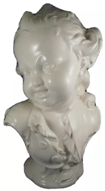 Nymphenburg Porcelana Bustelli Niño Busto Estatuilla De Figura Porzellan Bueste