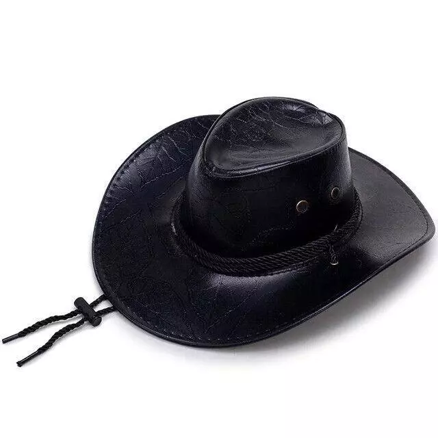 Sombreros Para Hombre Mujer Vaqueros Cowboy Hats De Hombre Unisex Semi Cuero New