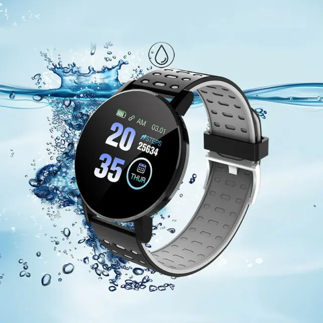 Bluetooth Smart Watch Health Sport Fitness Tracker For IOS Android Samsung