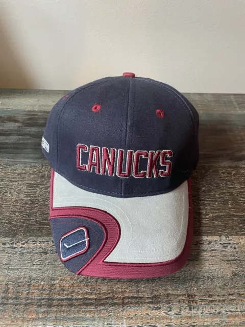 Vintage Vancouver Canucks Hat CCM Hockey NHL Cap Center Ice NEW w/ TAGS NWT