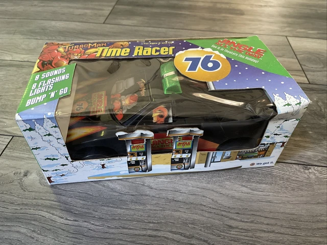 Unocal 76 Turbo Man Time Racer 1996 Holiday Car Lights Sound Action Sealed