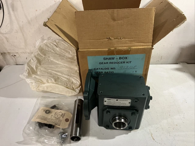 913108 Shaw-Box LiftTech Lift Tech Gear Reducer 5:1 Crane Hoist gearbox