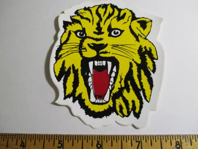 Lion Sticker Wild Cat Puma Mountain Lion Kitties 3 x 4 Inches