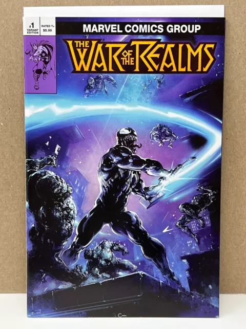 War of the Realms #1 Clayton Crain Trade Dress Variant Cover Marvel Comics 2019