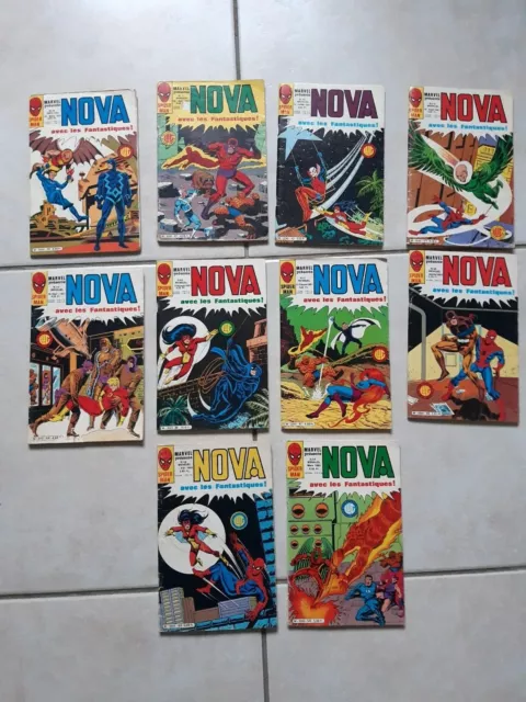 Lot NOVA 10 TOMES DU N° 38 AU 50 -  Editions LUG -  MENSUEL