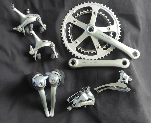 Rotule De Direction Quad Groupe Shimano 600 Tricolor - ST, FC, RD, FD, BR - Ultégra 2x8 Vits - Occasion Cyclo Sport