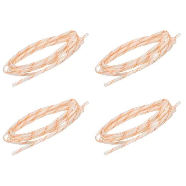 Fibre Verre Manchon Isolation Tube Tuyau 1mm/0,04 pouce IDx0,9 m/3 pieds Set 4