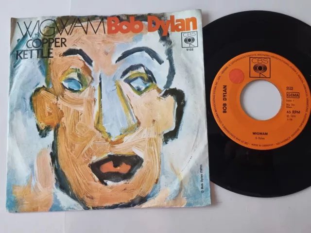 Bob Dylan - Wigwam 7'' Vinyl Germany