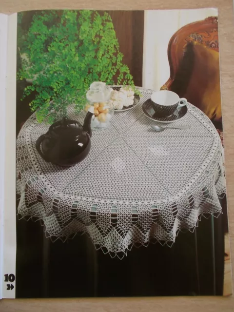 Crochet Monthly #67~Doilies~House~Collar~Runners~Bedding~Tablecloth~32pp