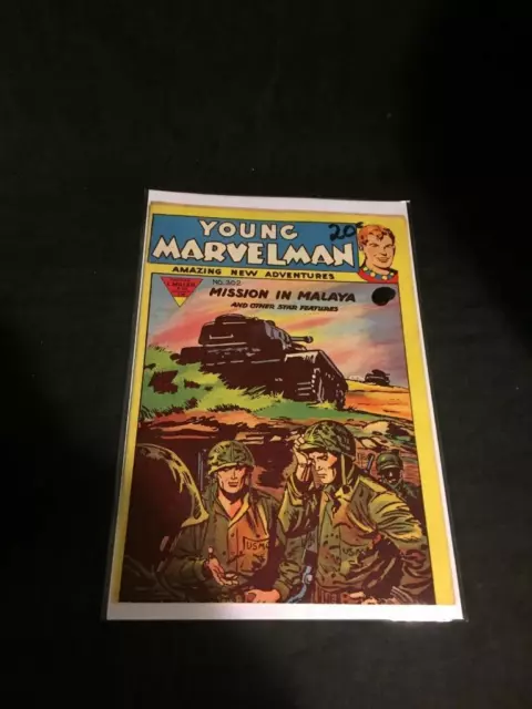 Young Marvelman No 302 L.miller Comics U.s.a. 1960'S In Fair/Good Original Cond