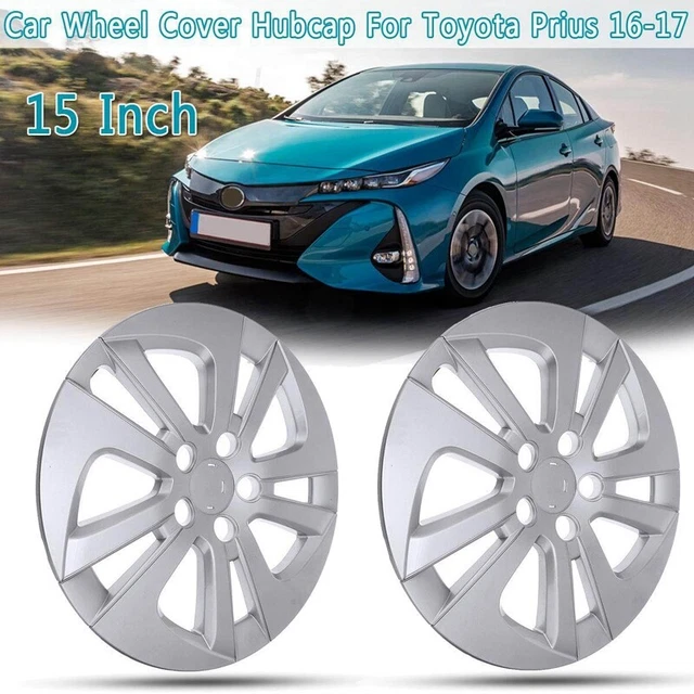 1 paio 15 copriruota auto coprimozzo per Prius 2016-2018 P7D4 2