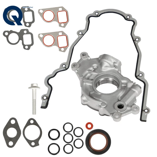 HIGH VOLUME OIL Pump Change Kit With Gaskets RTV For Chevy Silverad GMC