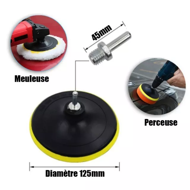 Plateau autogrippant pour perceuse et meuleuse