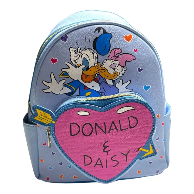 LOUNGEFLY DISNEY DONALD & Daisy Duck Heart Mini Backpack 67.99 PicClick