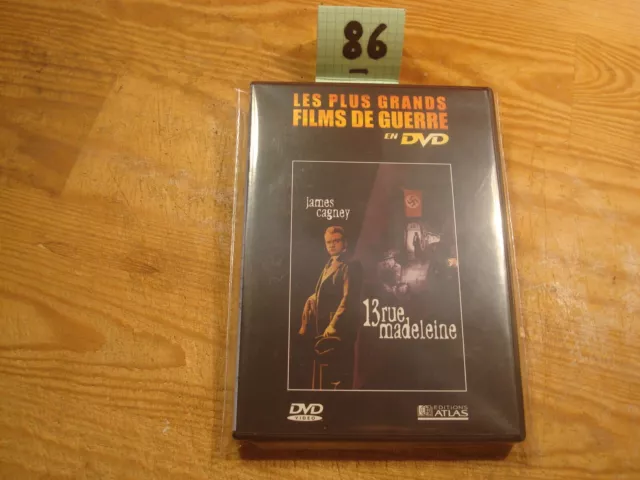 DVD : 13 RUE MADELEINE - James Cagney - Guerre  / Comme Neuf