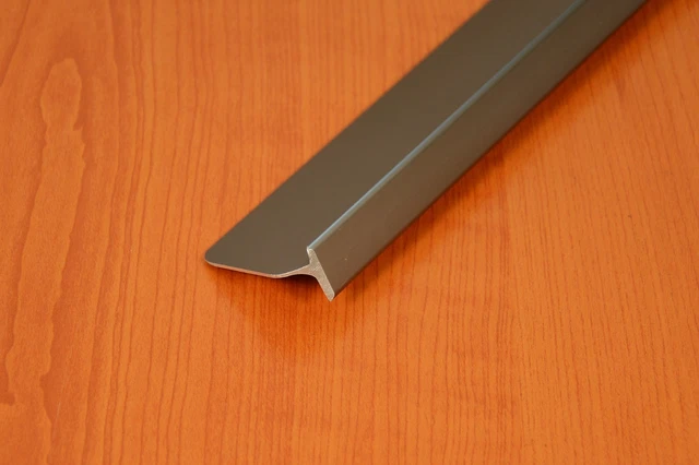 Endeleiste Küche Arbeitsplatte Schwarz - Rechts & Links Set 38mm