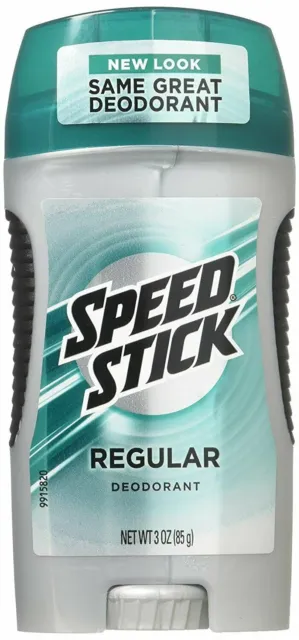 Desodorante para hombre Speed Stick protección 24 horas aroma regular paquete de 2 onzas