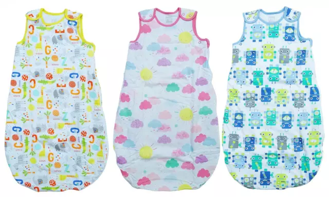 Baby Toddler 2.5 Tog Sleeping Bag Unisex Sleep Sack Newborn to 36 Months