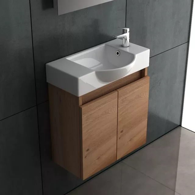 Badmöbel Set Waschbecken mit Unterschrank Waschbeckenunterschrank Waschtisch Bad