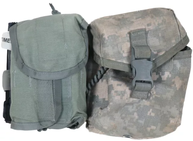 Complete US Army Molle IFAK Individual First Aid Kit Pouch ACU UCP w Compontents