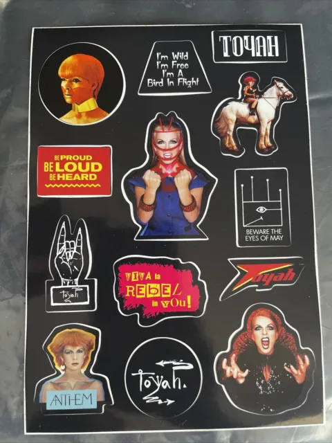 Toyah Offical Stickers