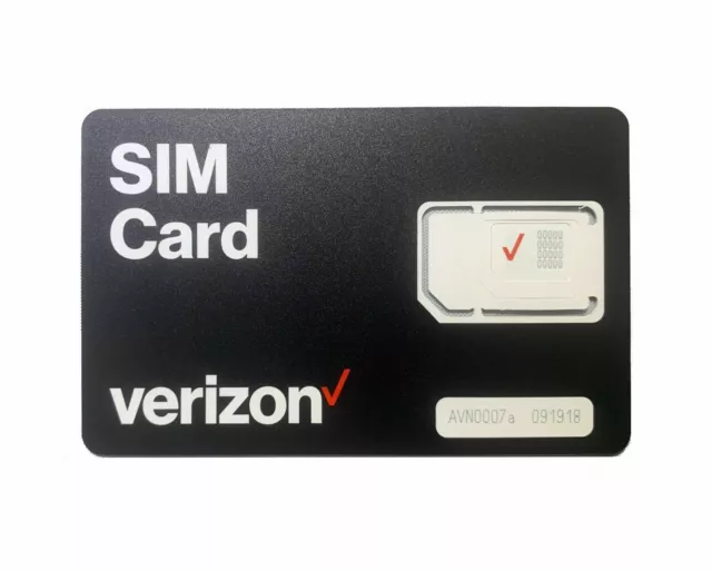 Verizon 5G SIM Card (Open) Nano sim