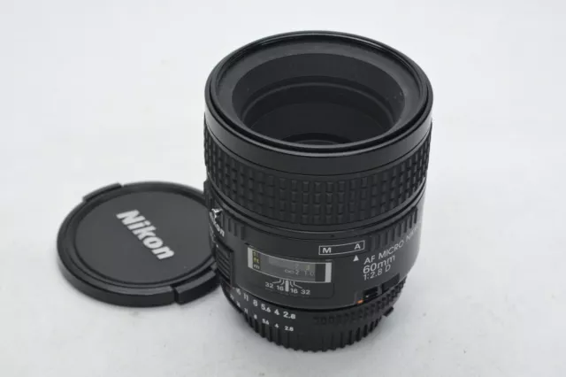 [MINT] Nikon AF Micro Nikkor 60mm F2.8 D Macro Lens From Japan #3389