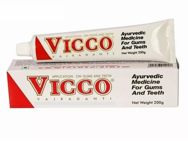 Vicco Vajradanti Dentifrice 100% Ayurvédique Toothpaste-Gum Dent Soin 100 Gramme