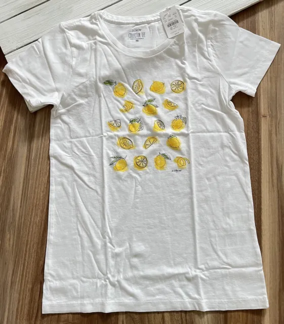 J. Crew Factory Women's "Lemon Grid" Collector’s T Shirt