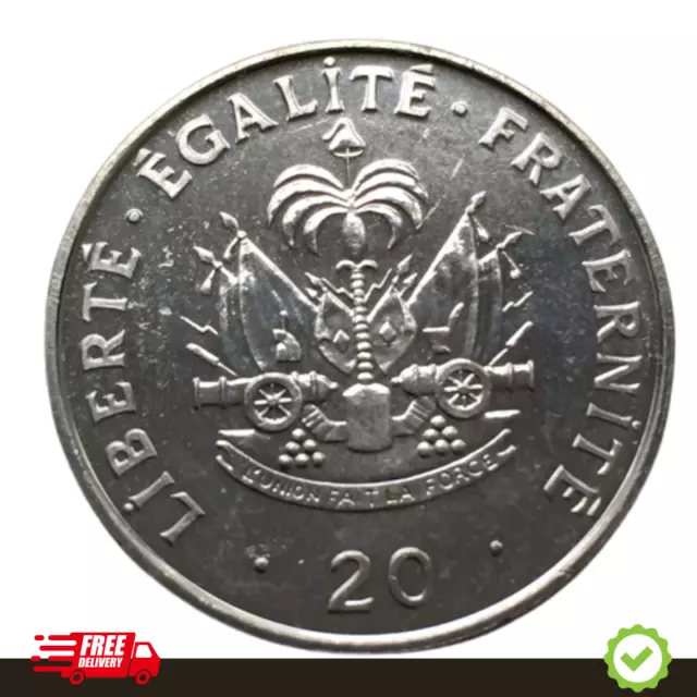 Haiti 20 Cents - Coin Edition Latin America-  100% Original Coins - Random Year