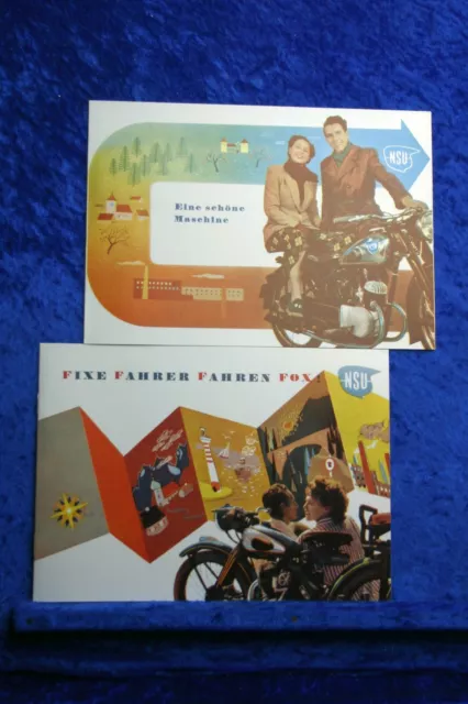 NSU Brochure Fox 125 Zdb 1949 (M1094) Faksimile Archiv Verlag