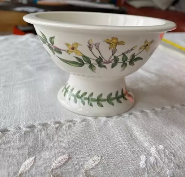 Portmeirion Botanic Garden Footed Bowl by Susan Williams Ellis Forget Me Not