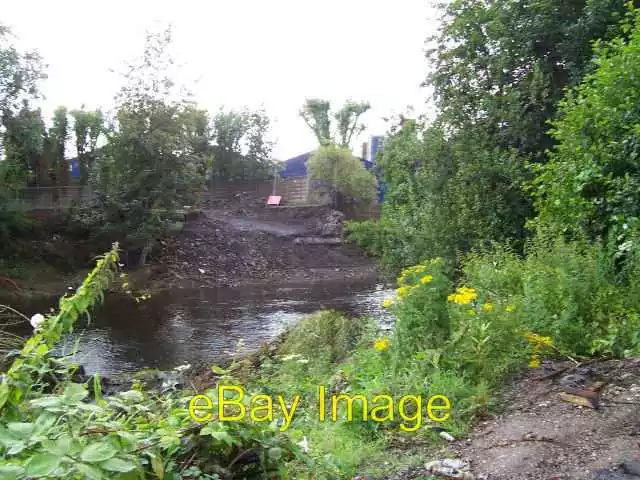 Photo 6x4 Wardsend Bridge destroyed by the 2007 flood The River Don at Wa c2007