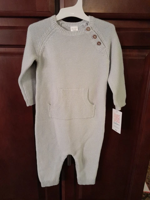 Carters Baby Girl 6 month One Piece Long Sleeve Outfit New