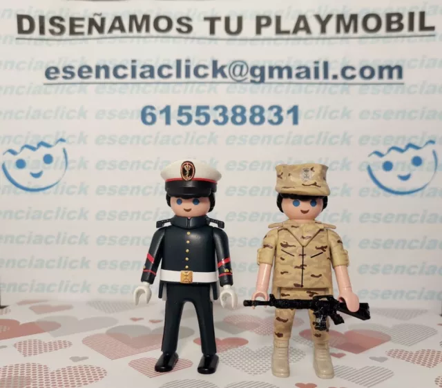 Militar Infanteria De Marina Playmobil Precio Por Unidad