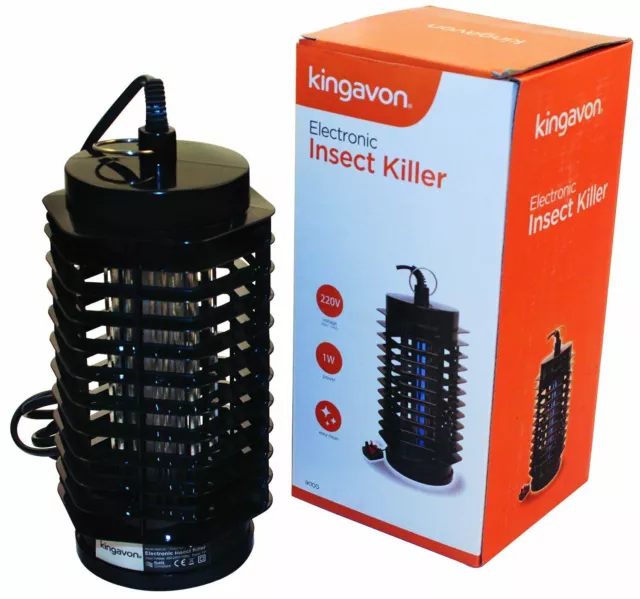 Electronic UV Light Flying Insect Killer Electric Indoor Mosquito Fly Bug Zapper 2
