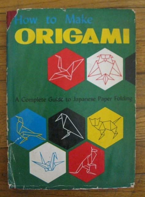 VINTAGE HOW TO Make Origami Book~Isao Honda~Toto Shuppan~Tokyo Edition~1958 £101.99 - PicClick UK