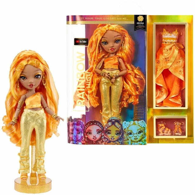 Regenbogen High Core Fashion Puppe Meena