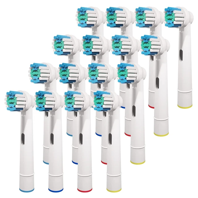 Lot De Têtes De Rechange Pour Brosse à Dents électrique Oral-B/Braun - 4/8/12/16 Pièces - Neuf
