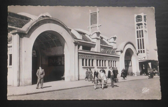 cpa LENS la gare