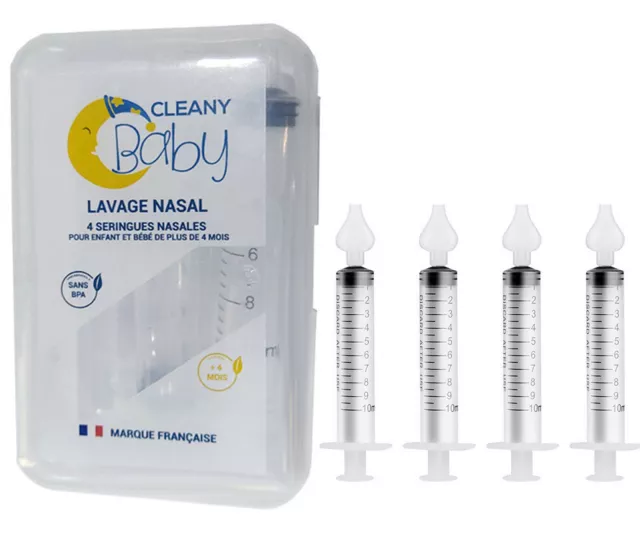 Mouche bébé seringue nasale 10ml ABBICARE™ sans BPA-CE