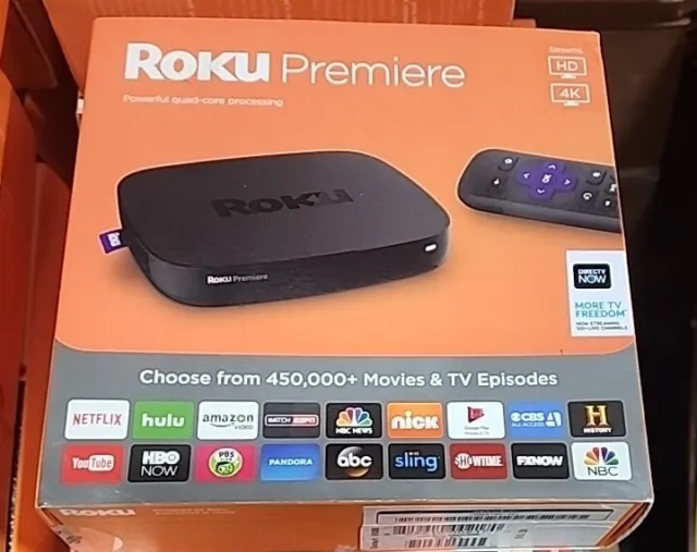 Roku Premiere - HD and 4K UHD Streaming Media Player Model 4620x