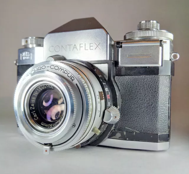 Zeiss Ikon Contaflex IV 35mm SLR + Lens