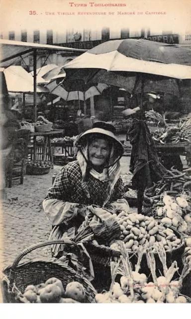 31 - n°111119 - Toulouse - Une Vieille Revendeuse du Marché du Capitole - M�