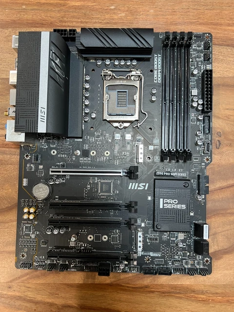 MSI Z590 PRO WIFI (CEC) Intel Z590 LGA 1200 ATX Desktop